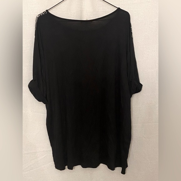 EUC Blouse by Faith and Joy with geometric design, size US 3X - Picture 5 of 5